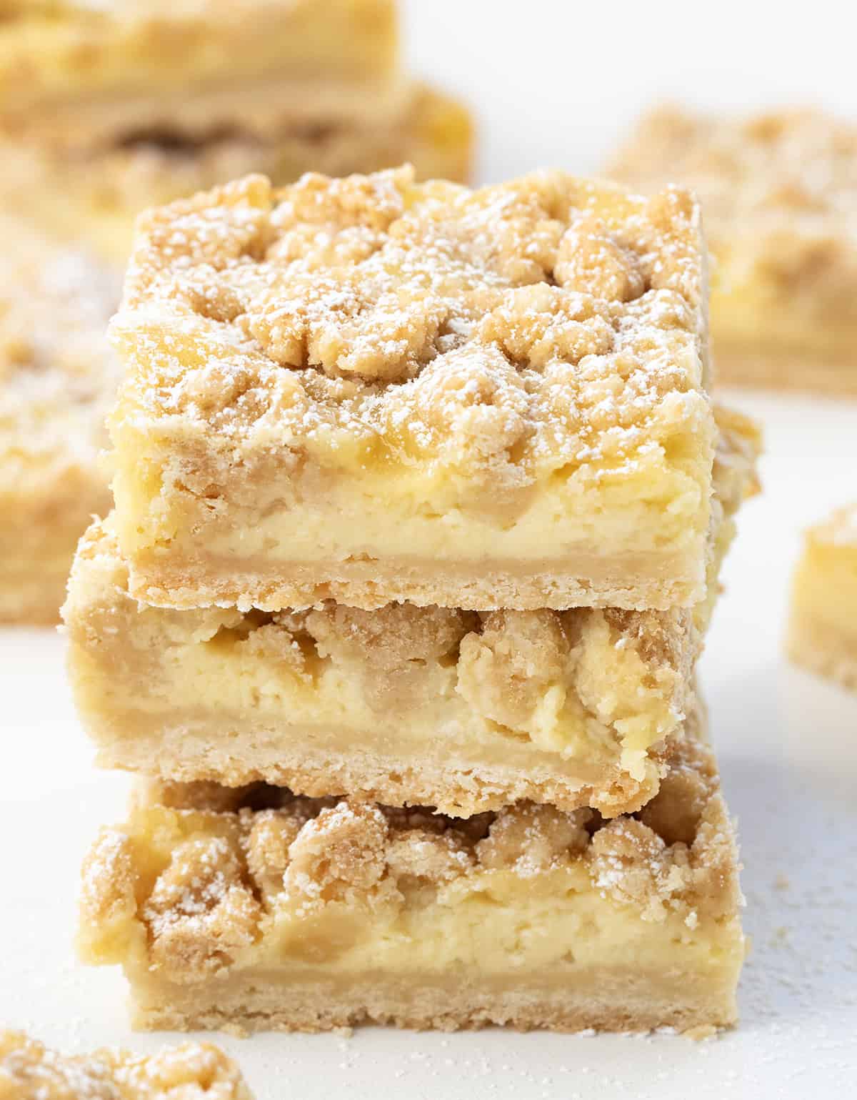 Vanilla Cream Crumb Bars