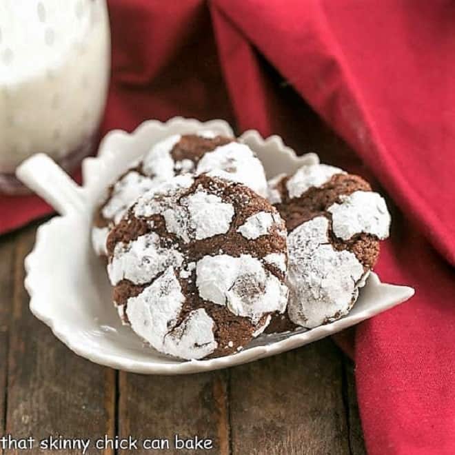 Chocolate Crackle Cookies