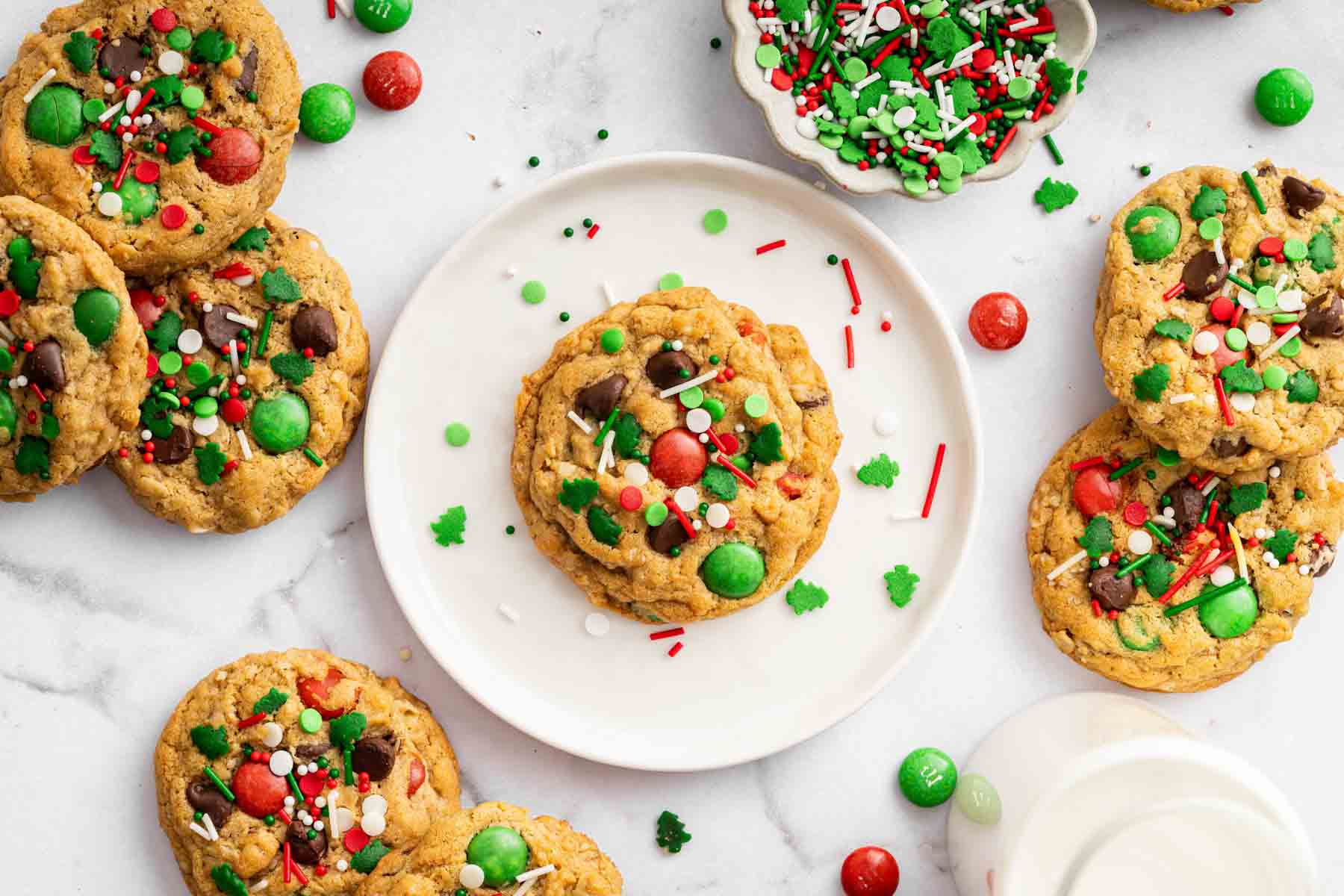 All the Christmas things crammed into one festive cookie:
