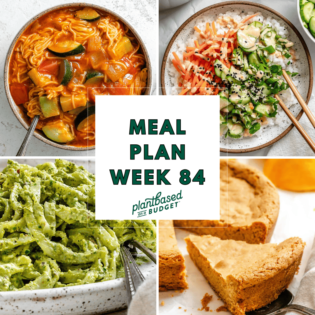 Week 84 Meal Plan