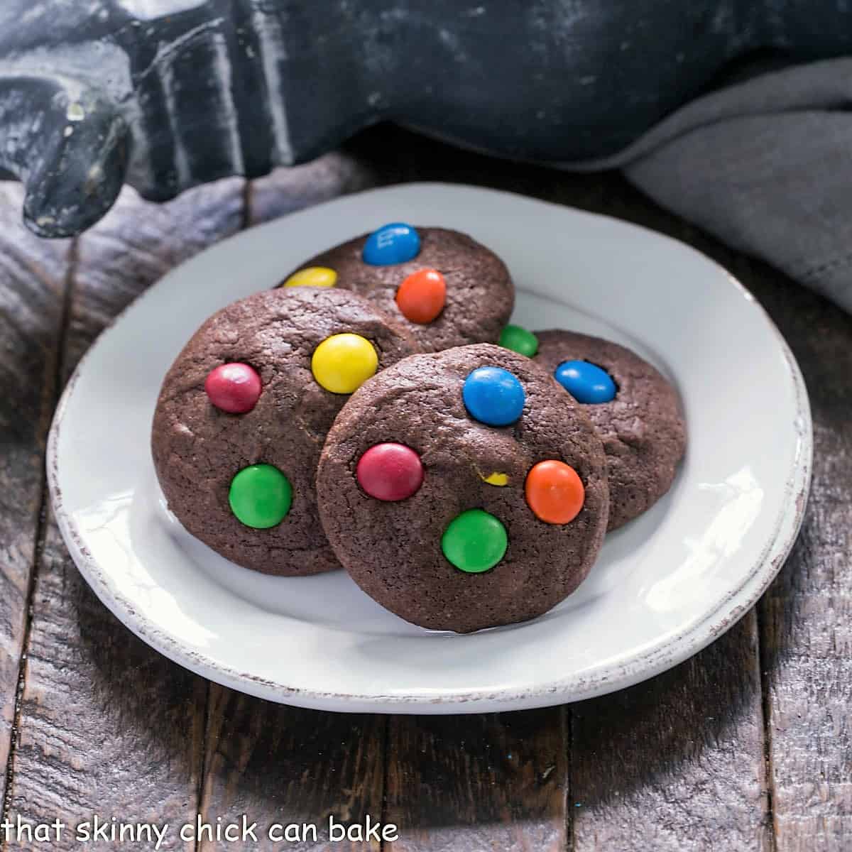 M&M Brownie Cookies
