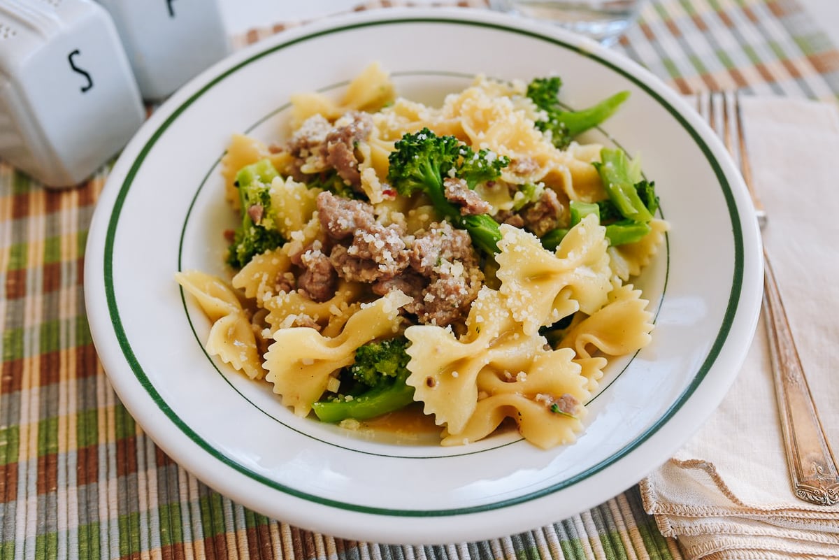 I Make This Sausage Broccoli Pasta on RepeatHeres Why