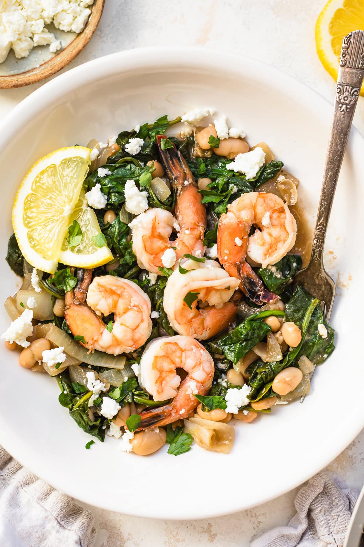 15-Minute Tuscan Shrimp and White Bean Skillet (Packed with Protein and Fiber)