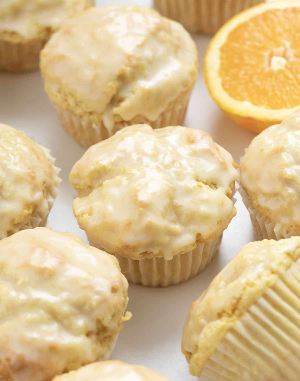 Orange Vanilla Buttermilk Muffins
