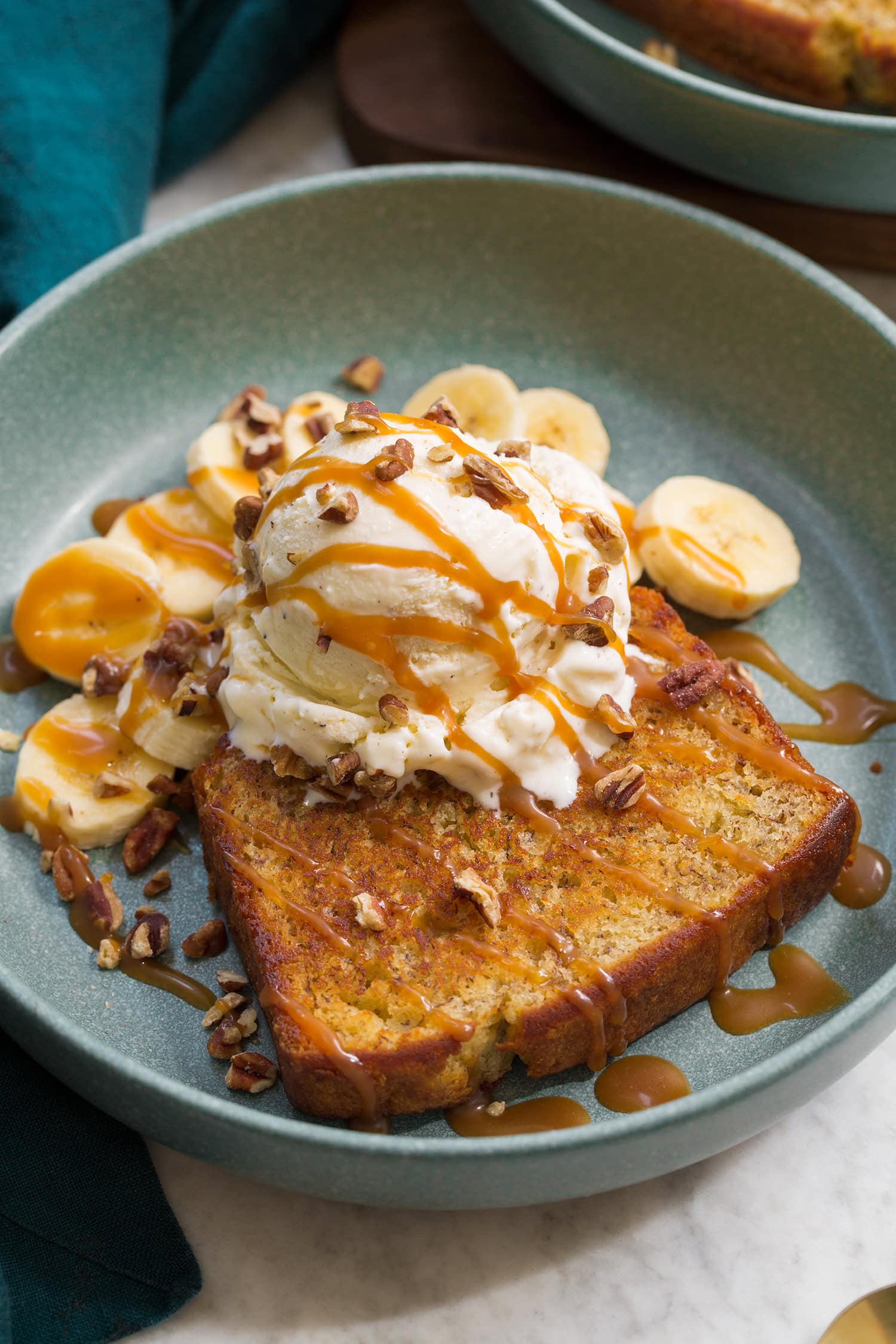 Banana Bread Sundae - Cooking Classy