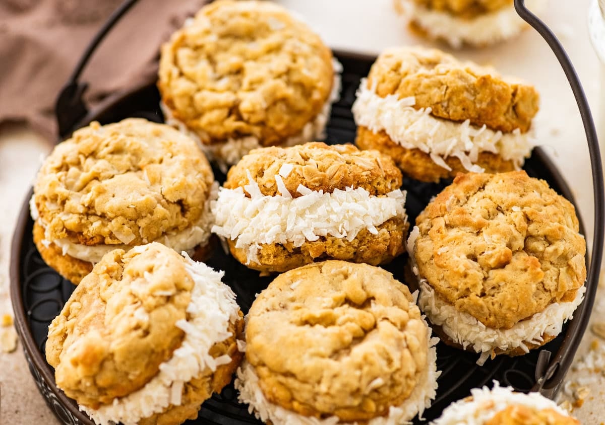 Coconut Oatmeal Cream Pies  A Fun Twist on the Classic