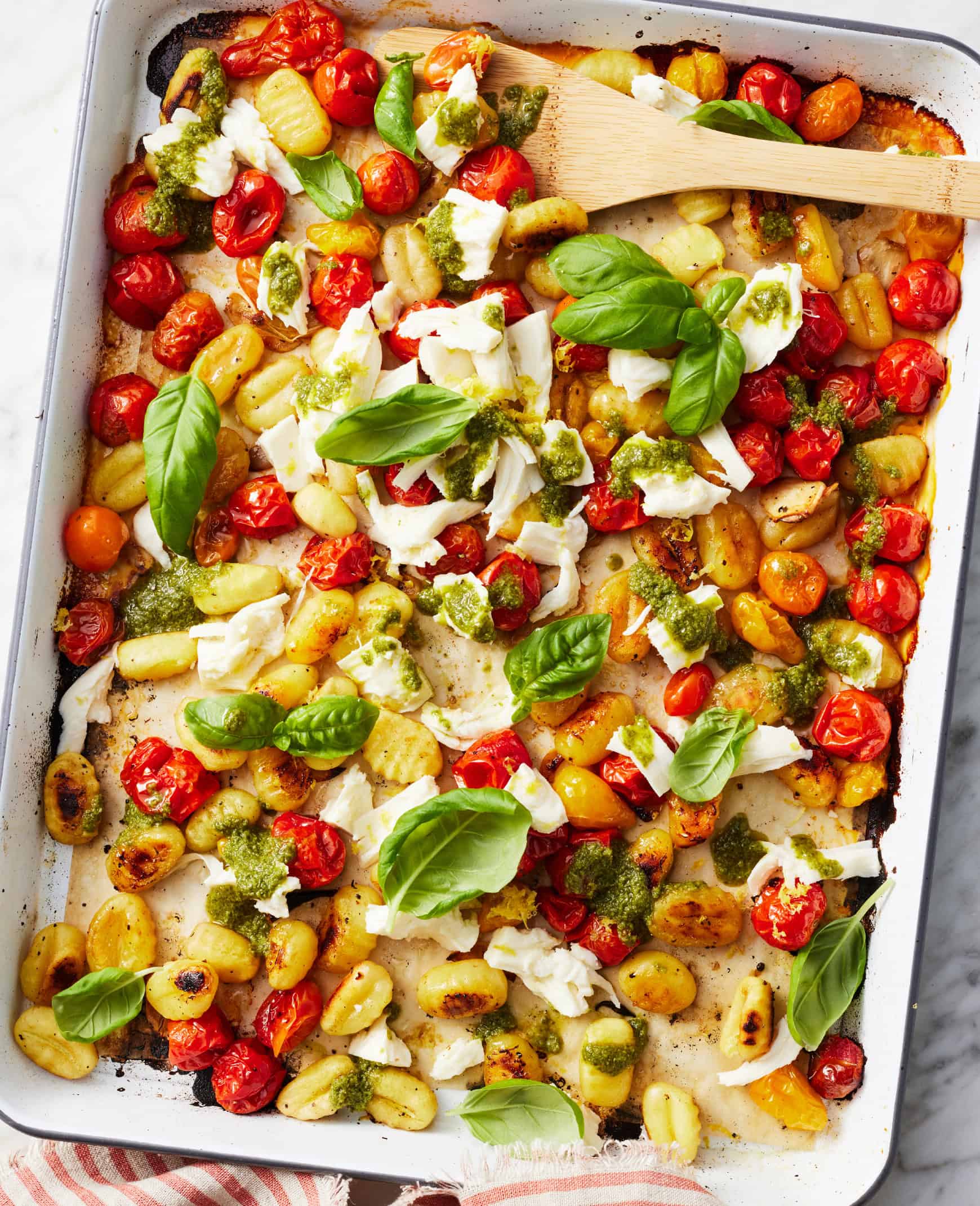 Caprese gnocchi is the one-pan, 30-minute dinner your summer weeknights need