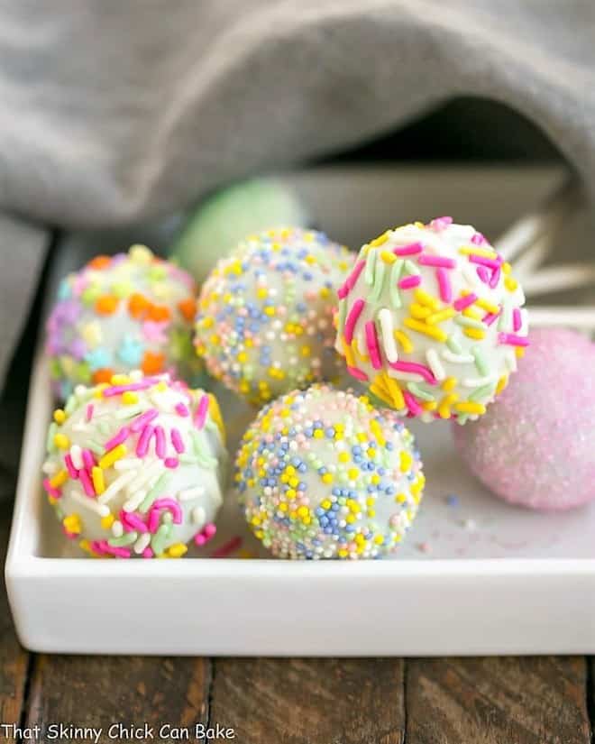 Easter Cake Pops - Fun for All Ages! - That Skinny Chick Can Bake