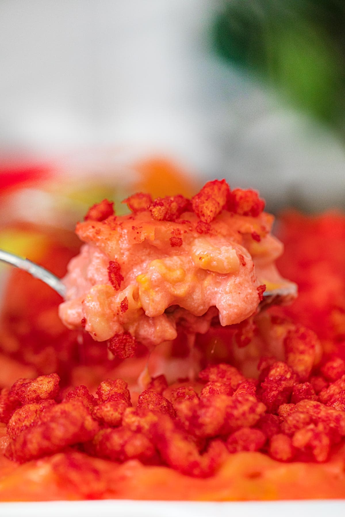 Flamin' Hot Cheetos Mac and Cheese Recipe - Dinner, then Dessert Flamin' Hot Cheetos Mac and Cheese Recipe - Dinner, then Dessert