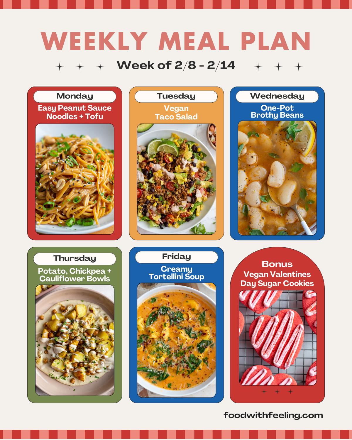 Meal Plan #32 - Food with Feeling