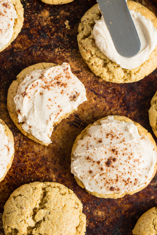 Perfect Little Pumpkin Cookies with Spiced Buttercream  Oh She Glows