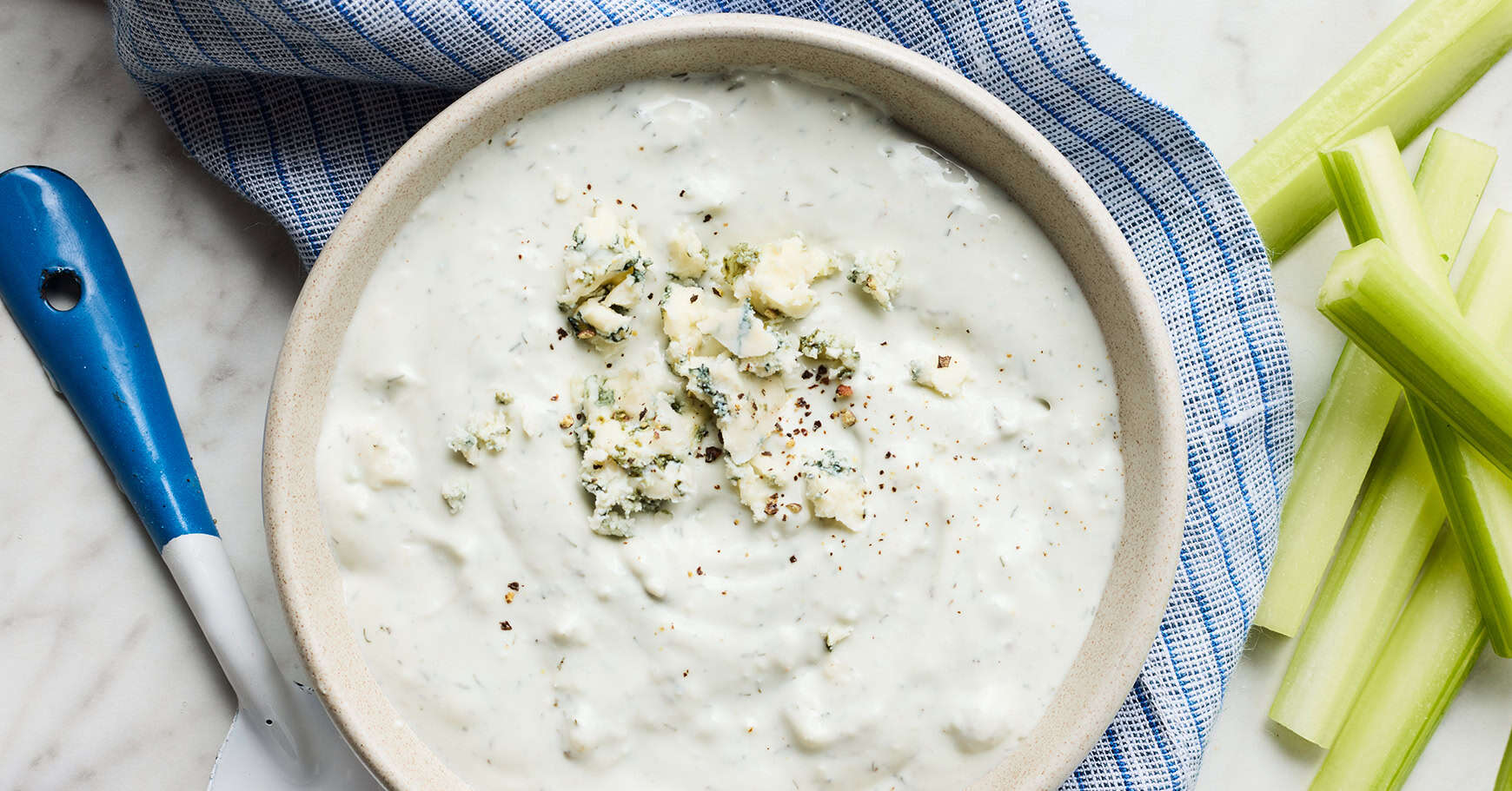 This 9-ingredient blue cheese dressing is so much better than store-bought