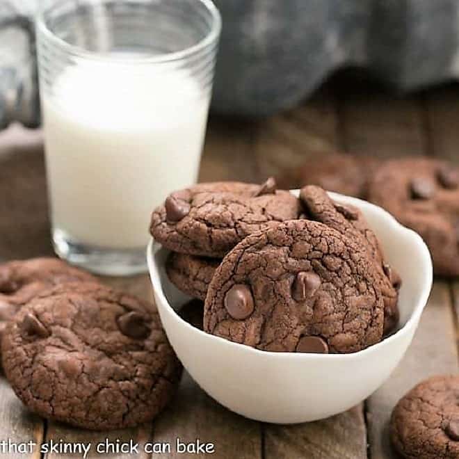 Triple Chocolate Cookies