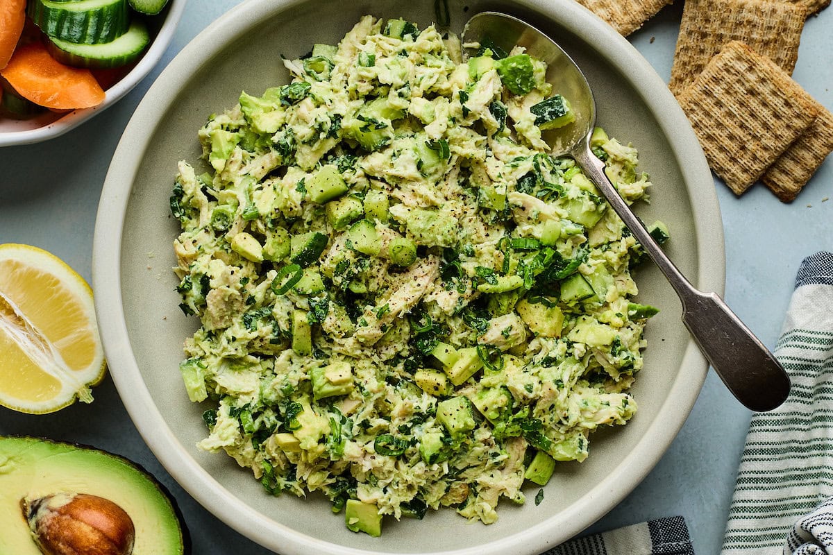 Avocado Chicken Salad for Quick & Healthy Lunches