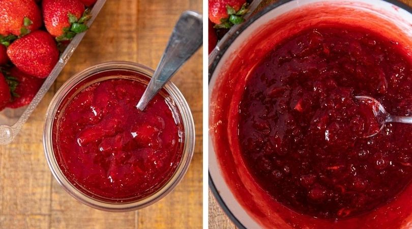 Easy Strawberry Jam (No Pectin) Recipe - Dinner, then Dessert Easy Strawberry Jam (No Pectin) Recipe - Dinner, then Dessert