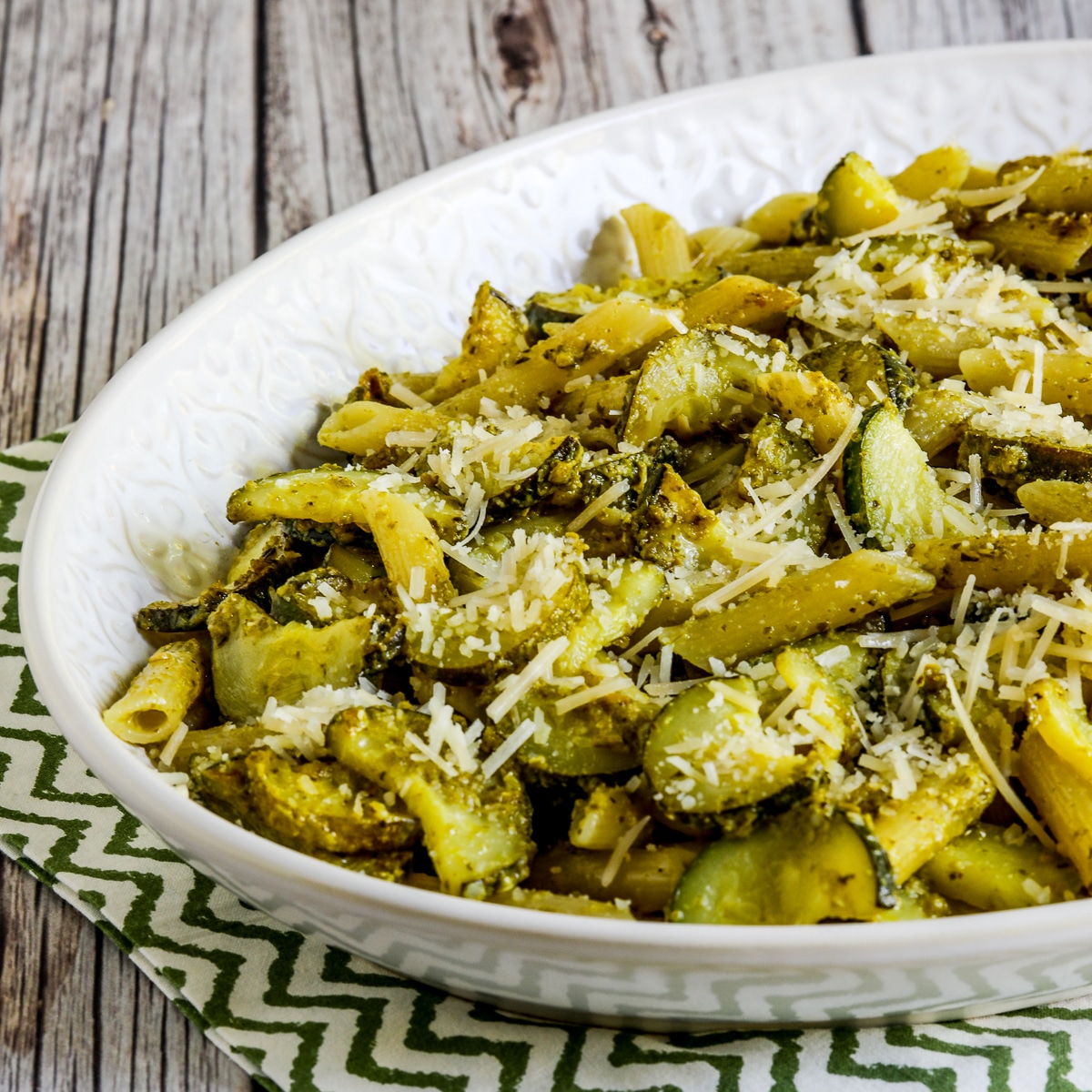 Zucchini Pesto Pasta