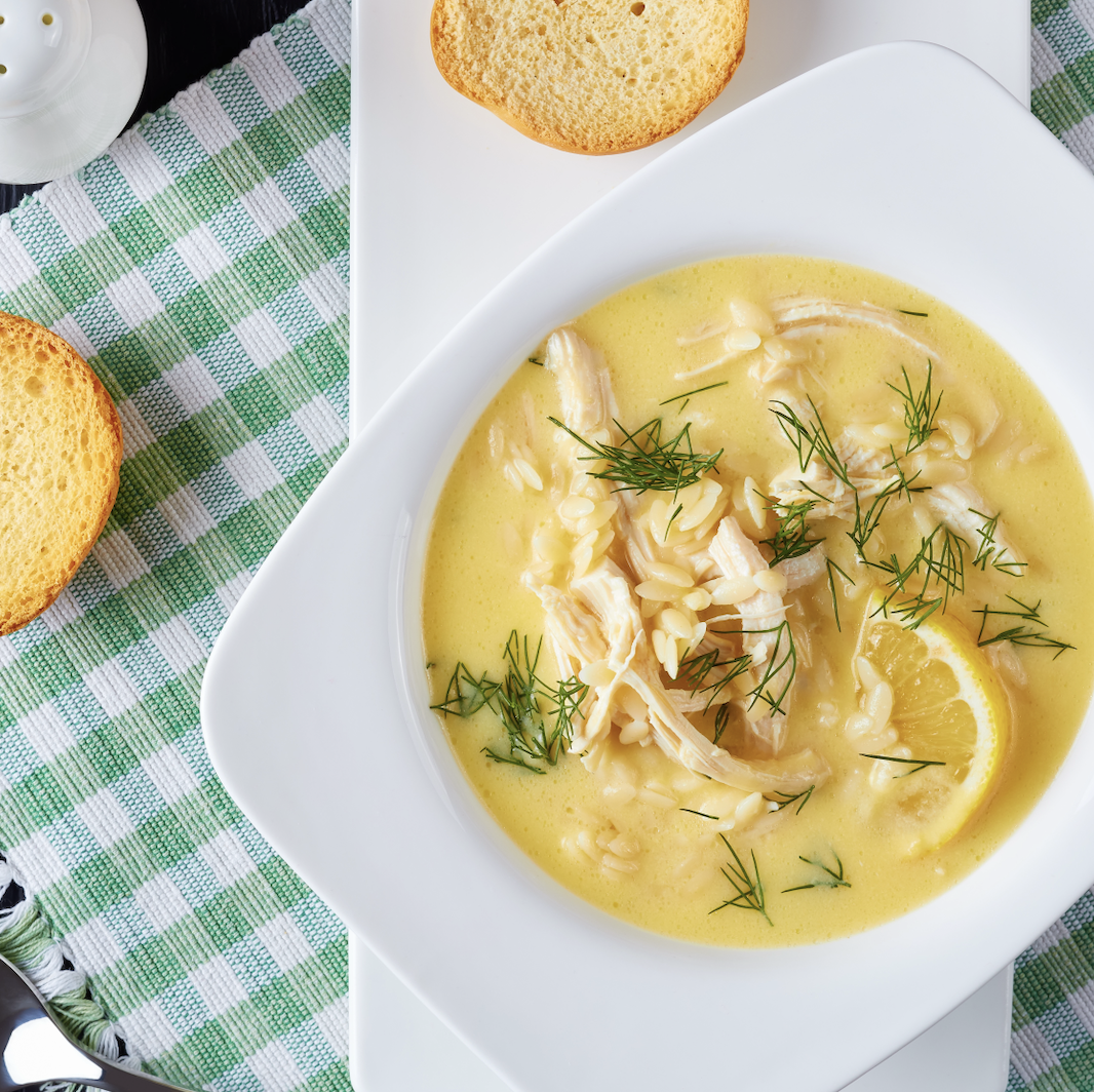 Greek Lemon Chicken Soup (Avgolemono-Inspired)