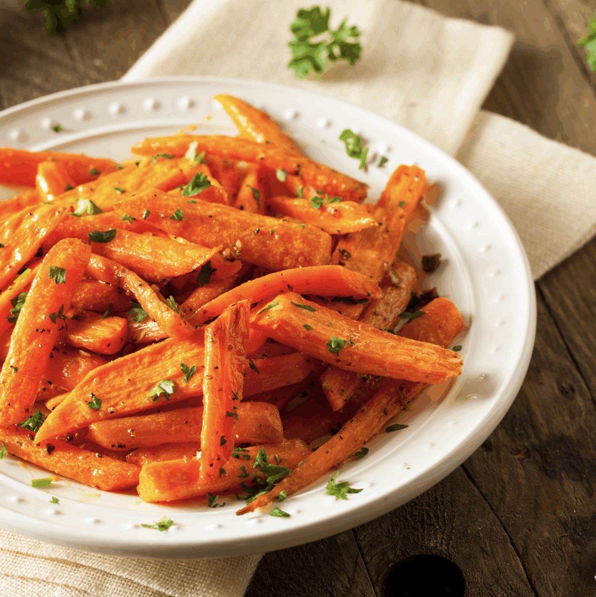 Maple Roasted Carrots