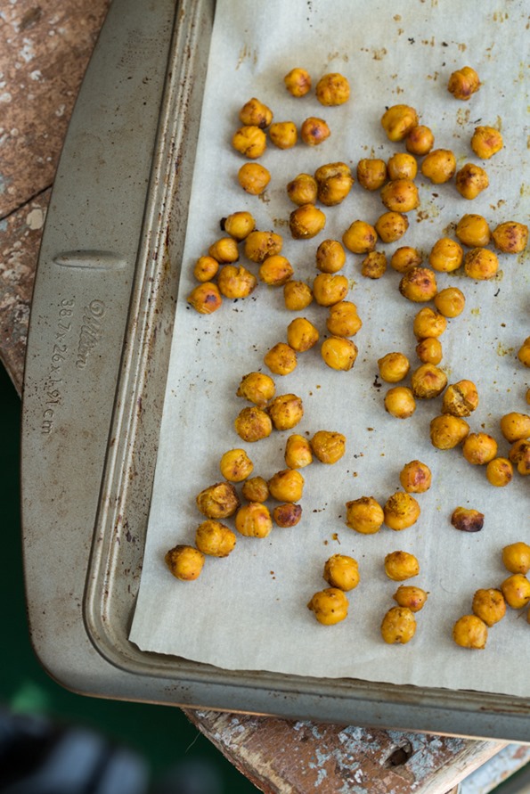 Roasted Spiced Chickpeas  Oh She Glows