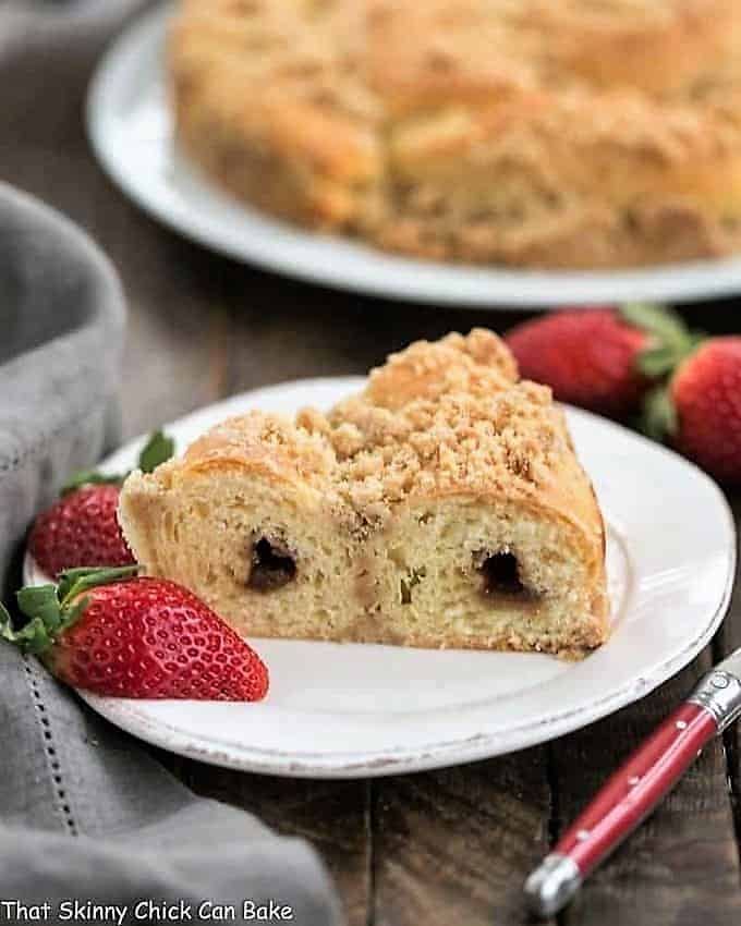 Sara Lee Butter Streusel Coffee Cake - Even Better From Scratch - That Skinny Chick Can Bake