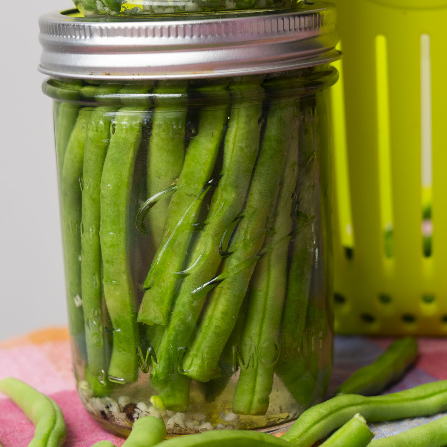 Easy Refrigerator Pickled Green Beans (No Canning)