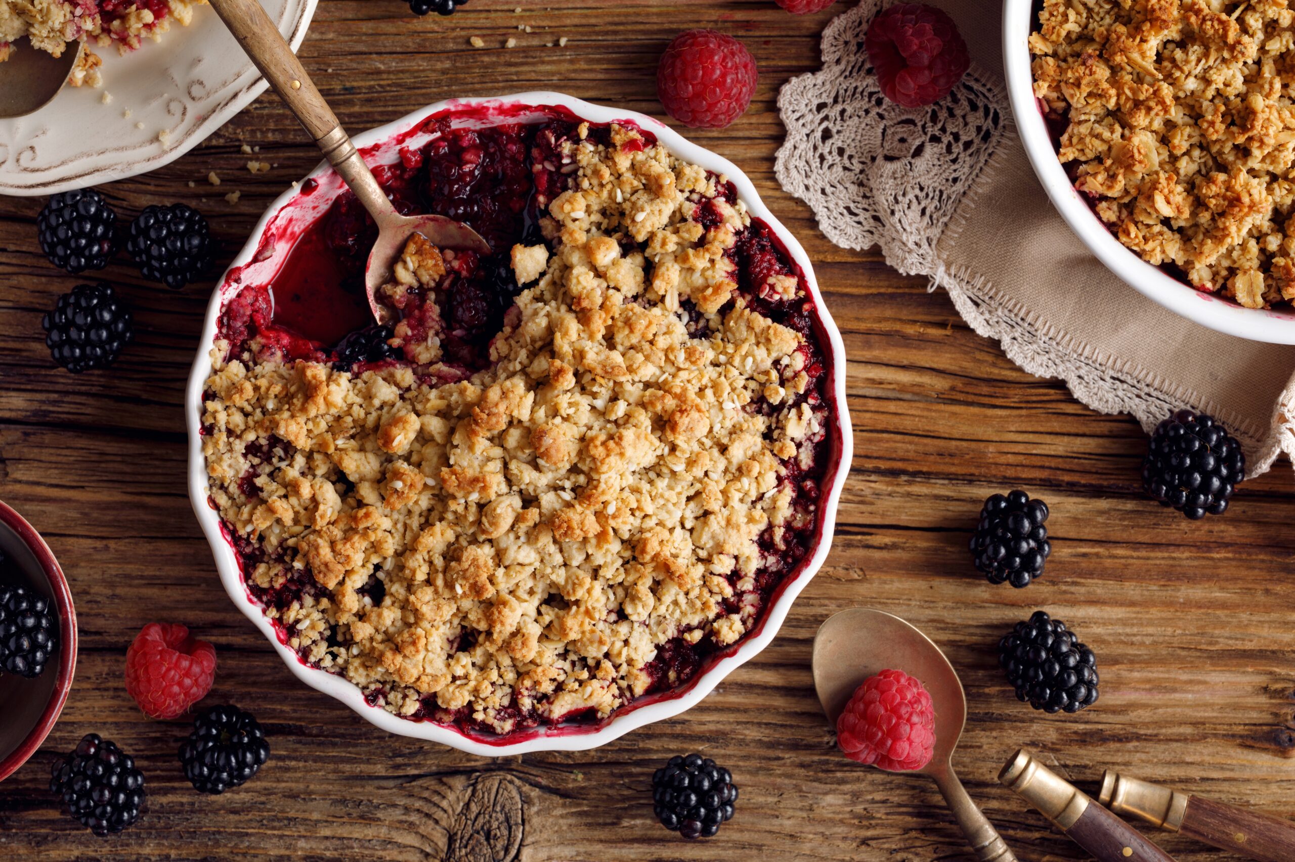 Mixed Berry Crisp