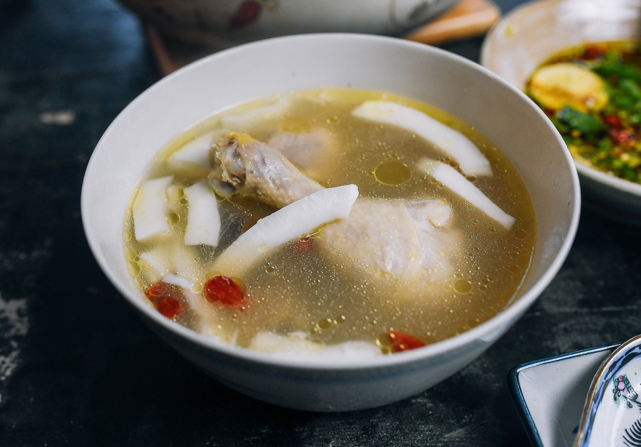 A Healthy, Nourishing Coconut Chicken Soup