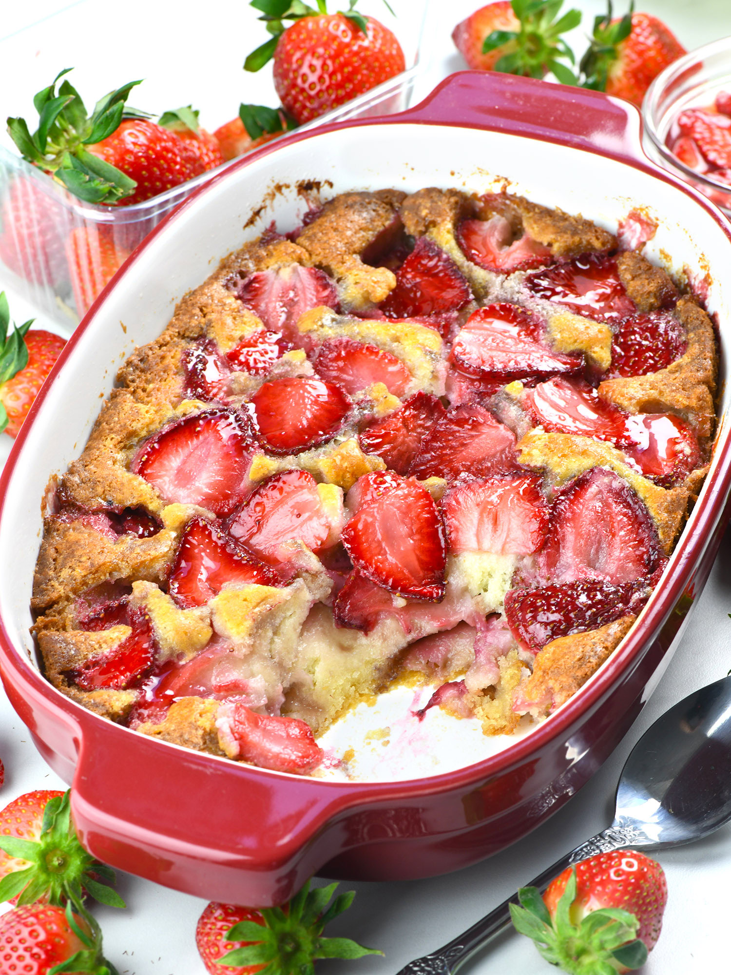 Easy Strawberry Cobbler Recipe