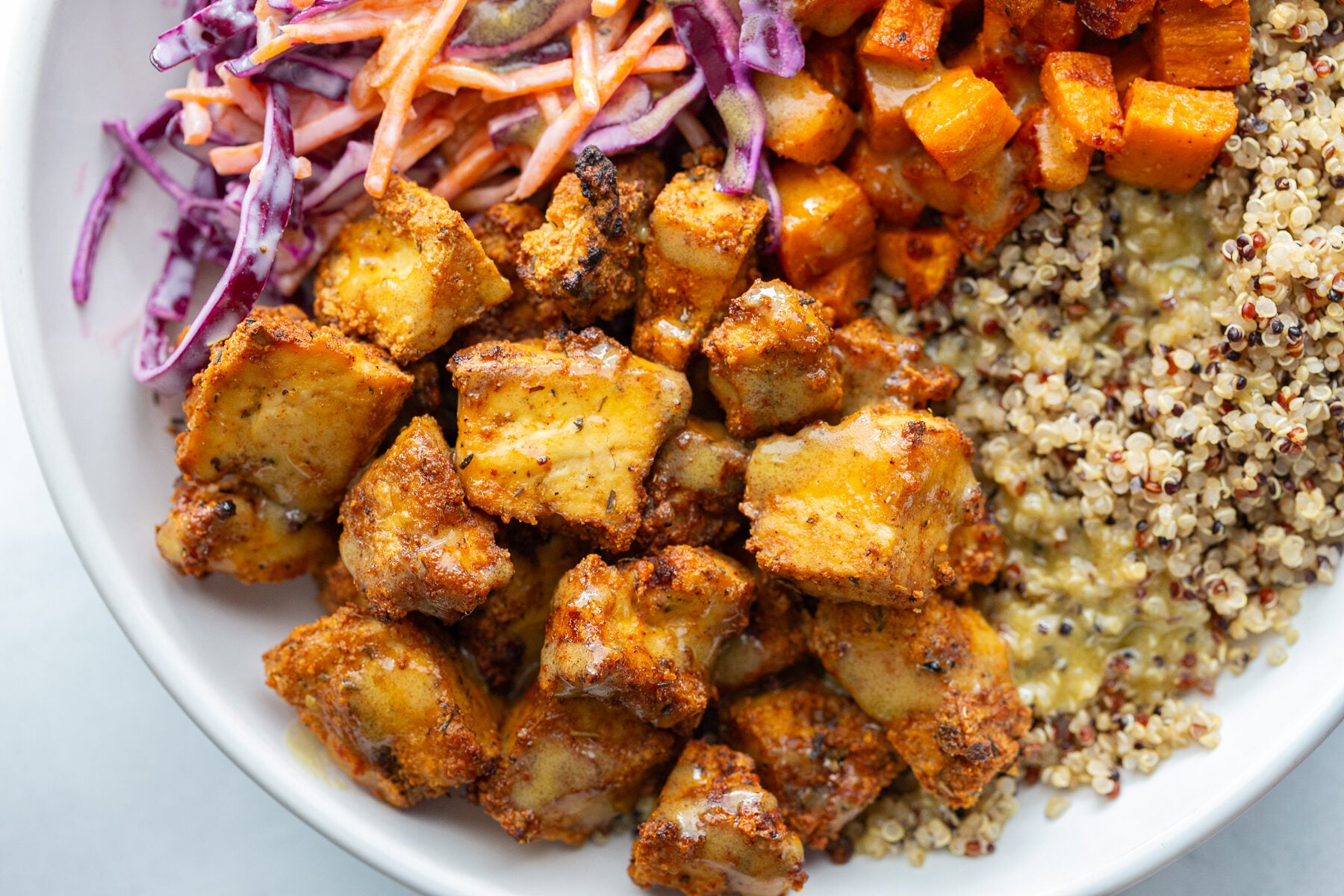 I Made the Viral Hot Honey Bowl But Vegetarian