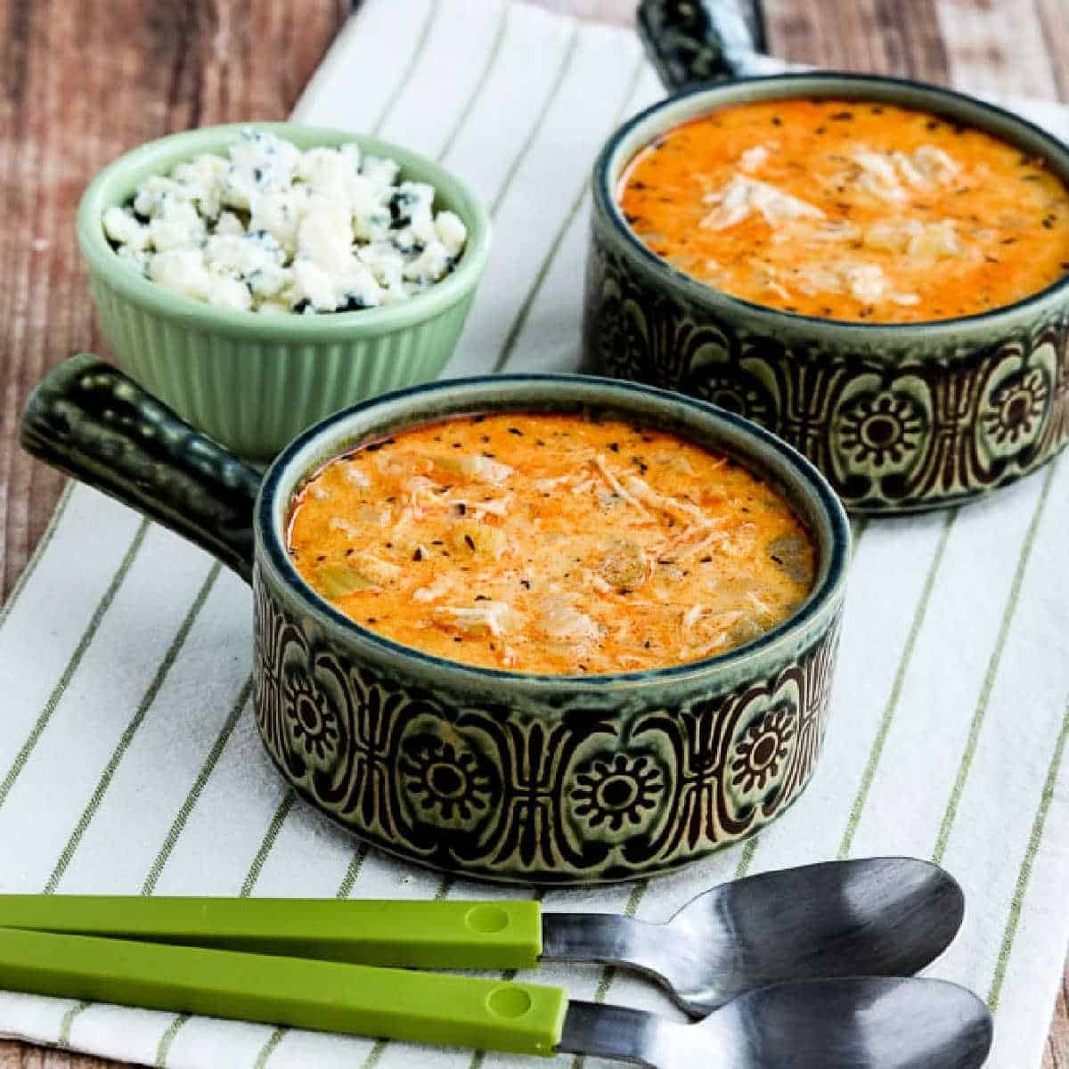 Instant Pot Buffalo Chicken Soup
