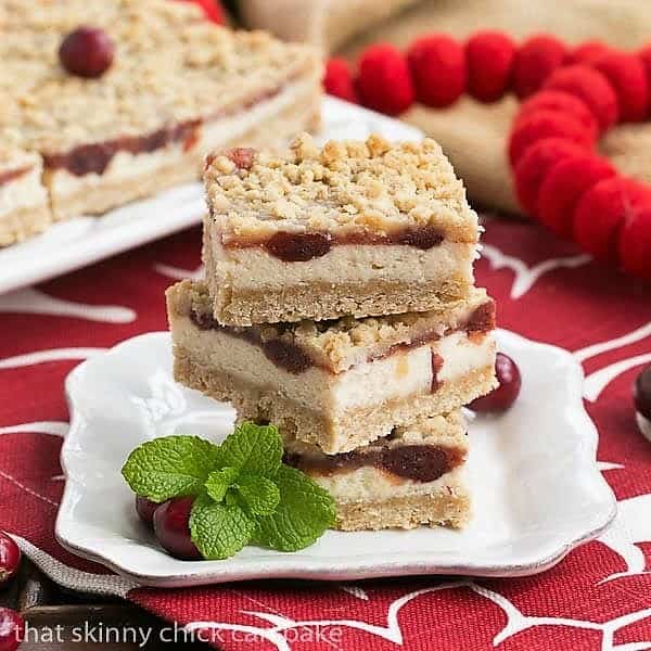 Cranberry Cream Cheese Bars