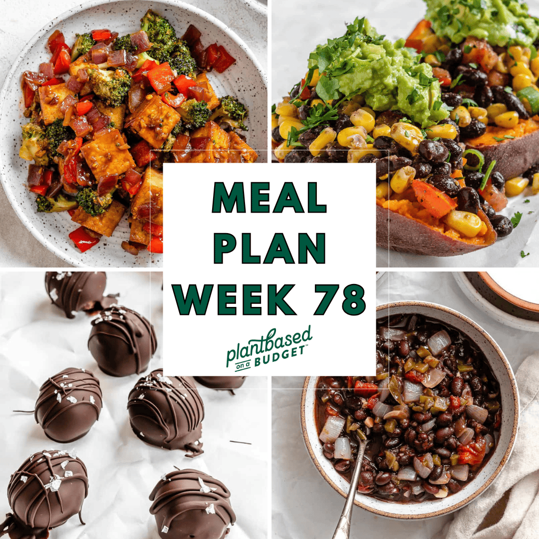 Week 78 Meal Plan
