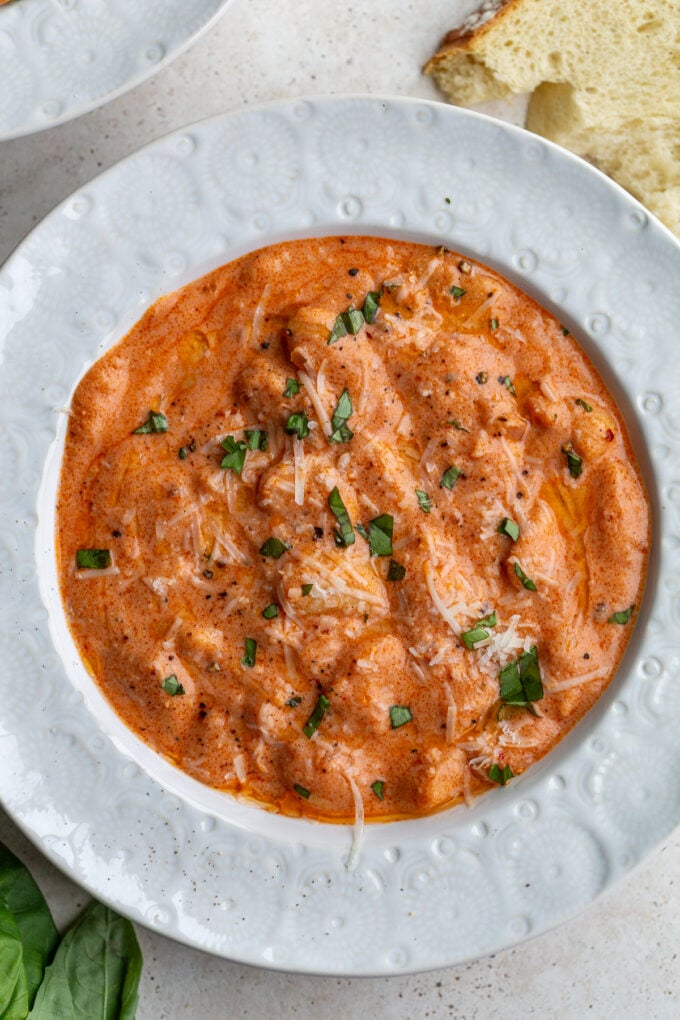 Vodka Sauce Creamy Butter Beans - Food with Feeling