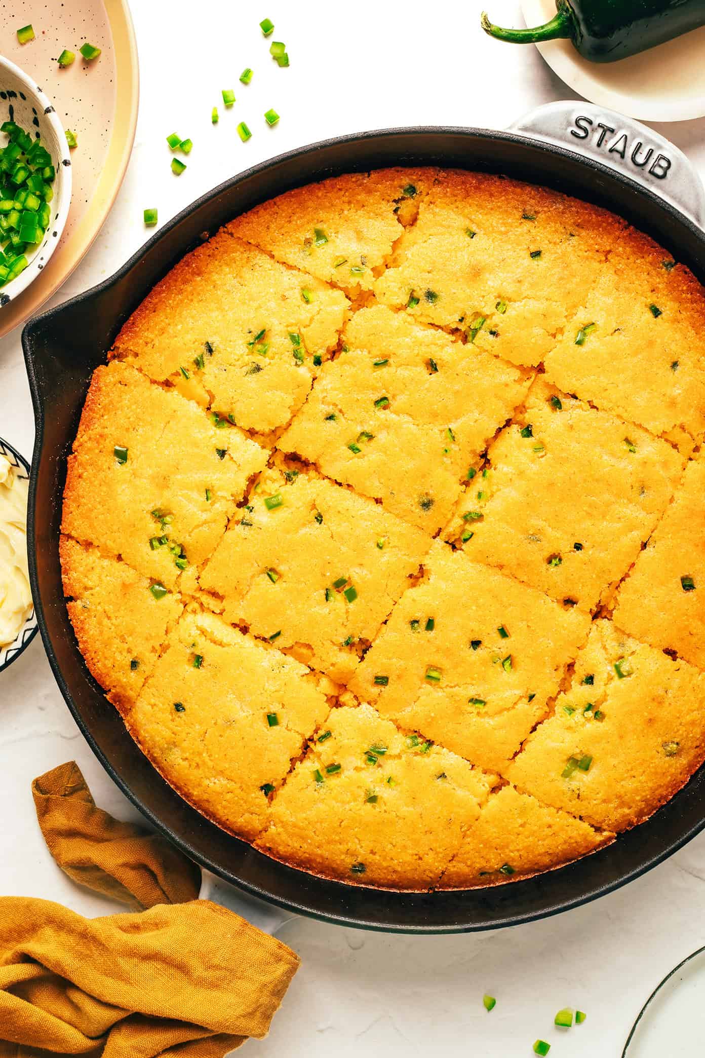 Jalapeo Cheddar Cornbread