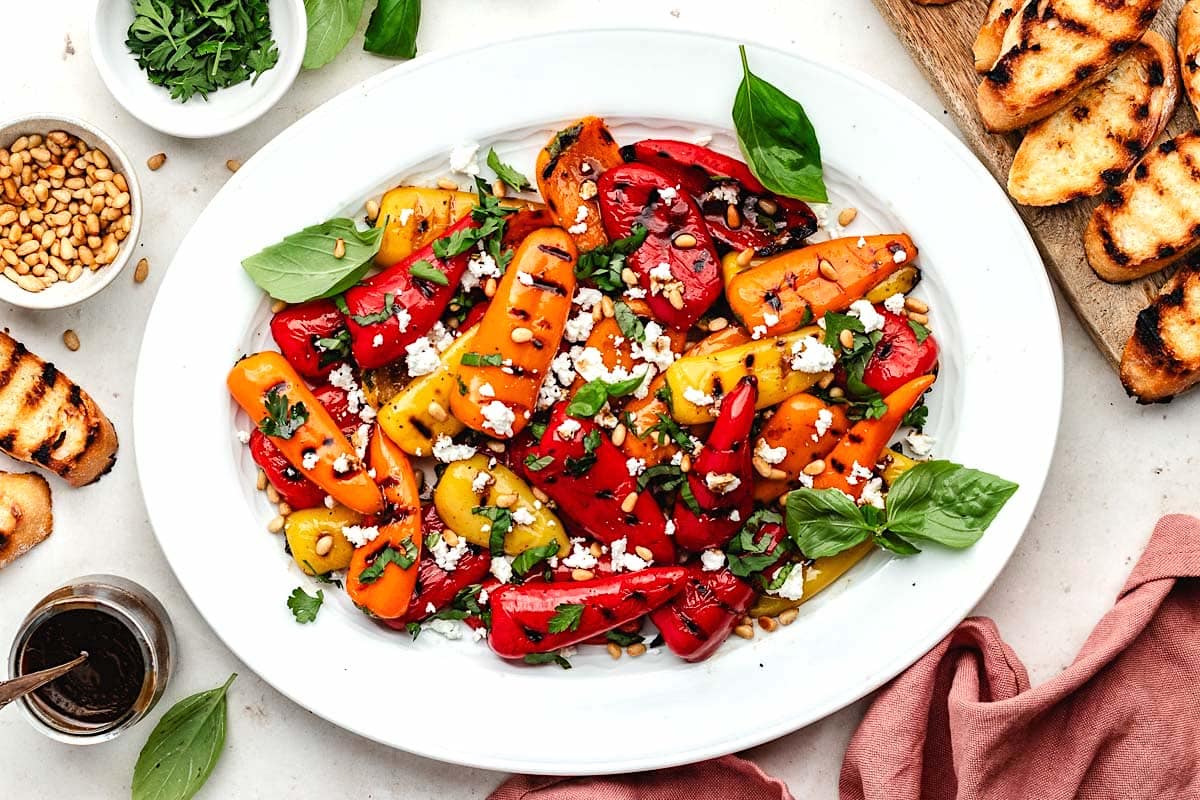 These Grilled Sweet Peppers Are My Favorite Easy Summer Side Dish
