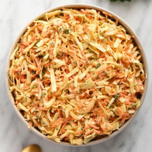 Creamy Coleslaw Recipe (perfect for a BBQ!) - Fit Foodie Finds Creamy Coleslaw Recipe (perfect for a BBQ!) - Fit Foodie Finds