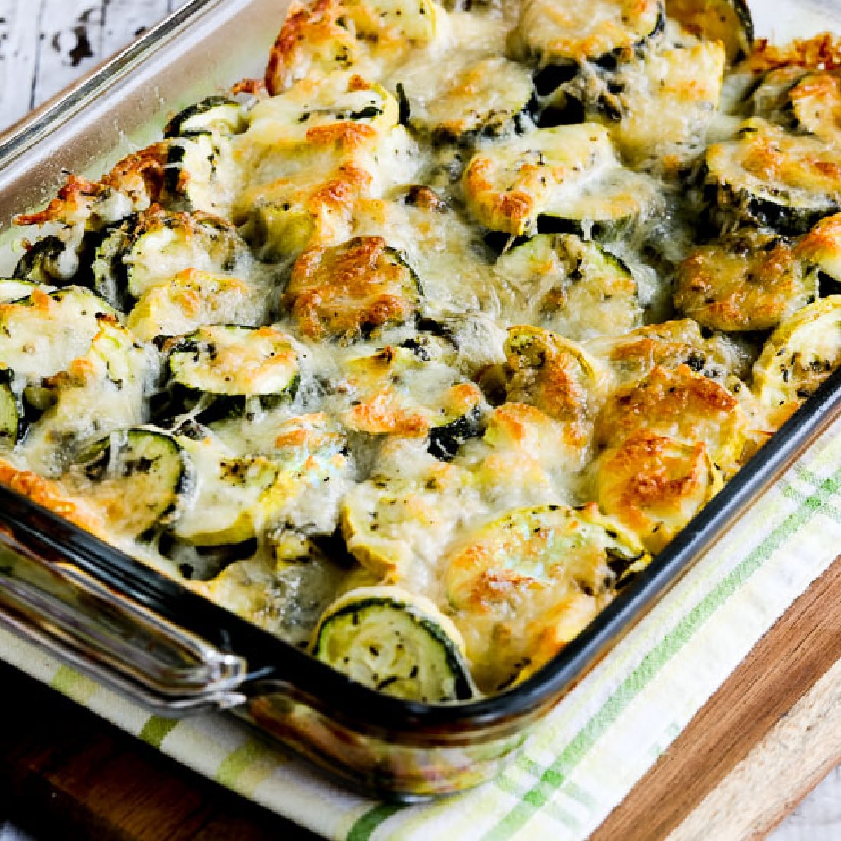 Easy Cheesy Zucchini Bake