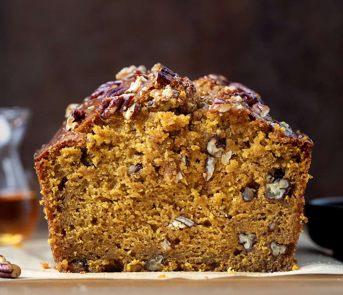 Maple Pecan Pumpkin Bread