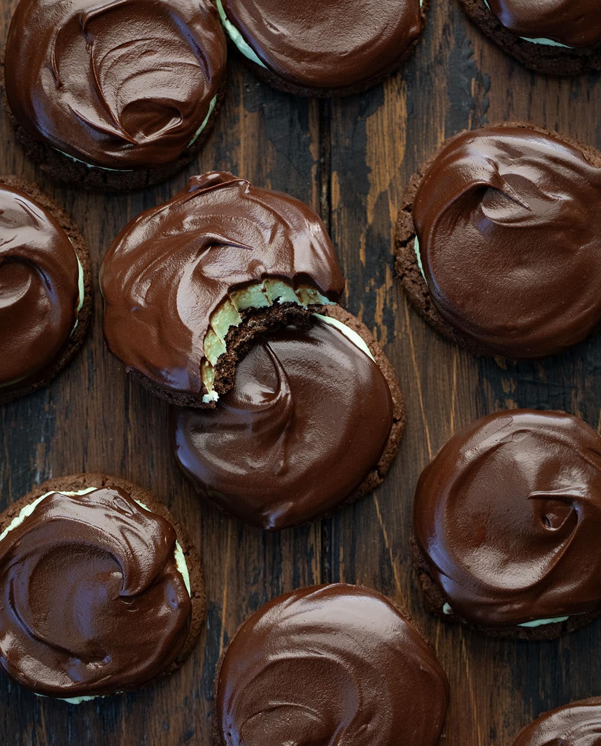 Chocolate Mint Cookies