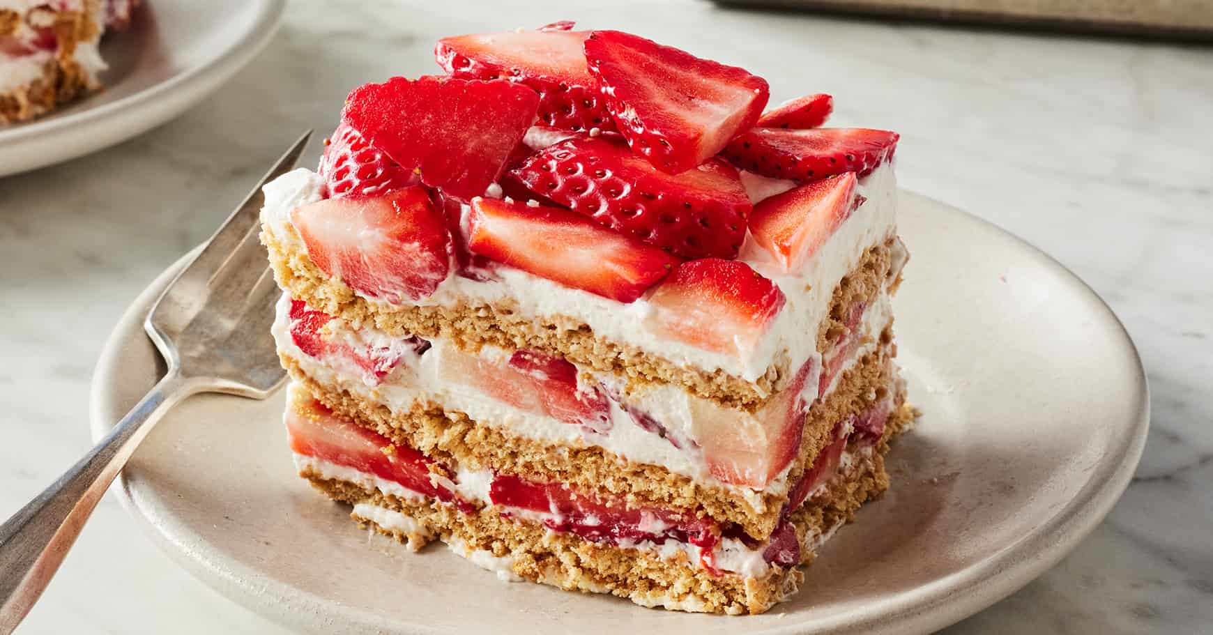 Strawberry Icebox Cake Is the No-Bake Dessert Your 4th of July Cookout Needs