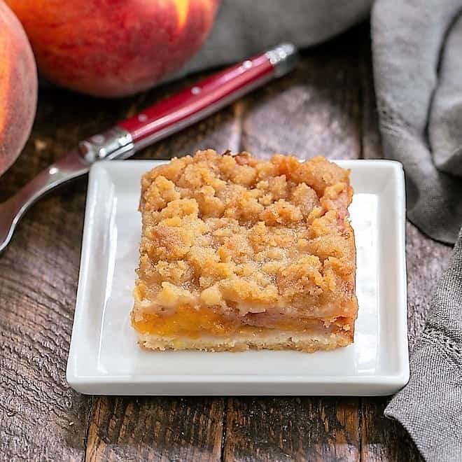 Fresh Peach Pie Bars Fresh Peach Pie Bars