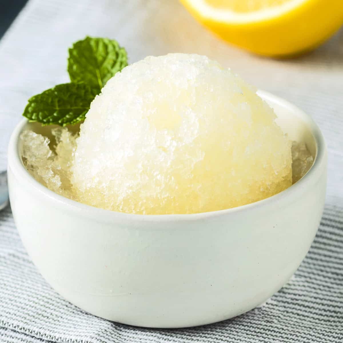 Granita al Limone (Lemon Granita)
