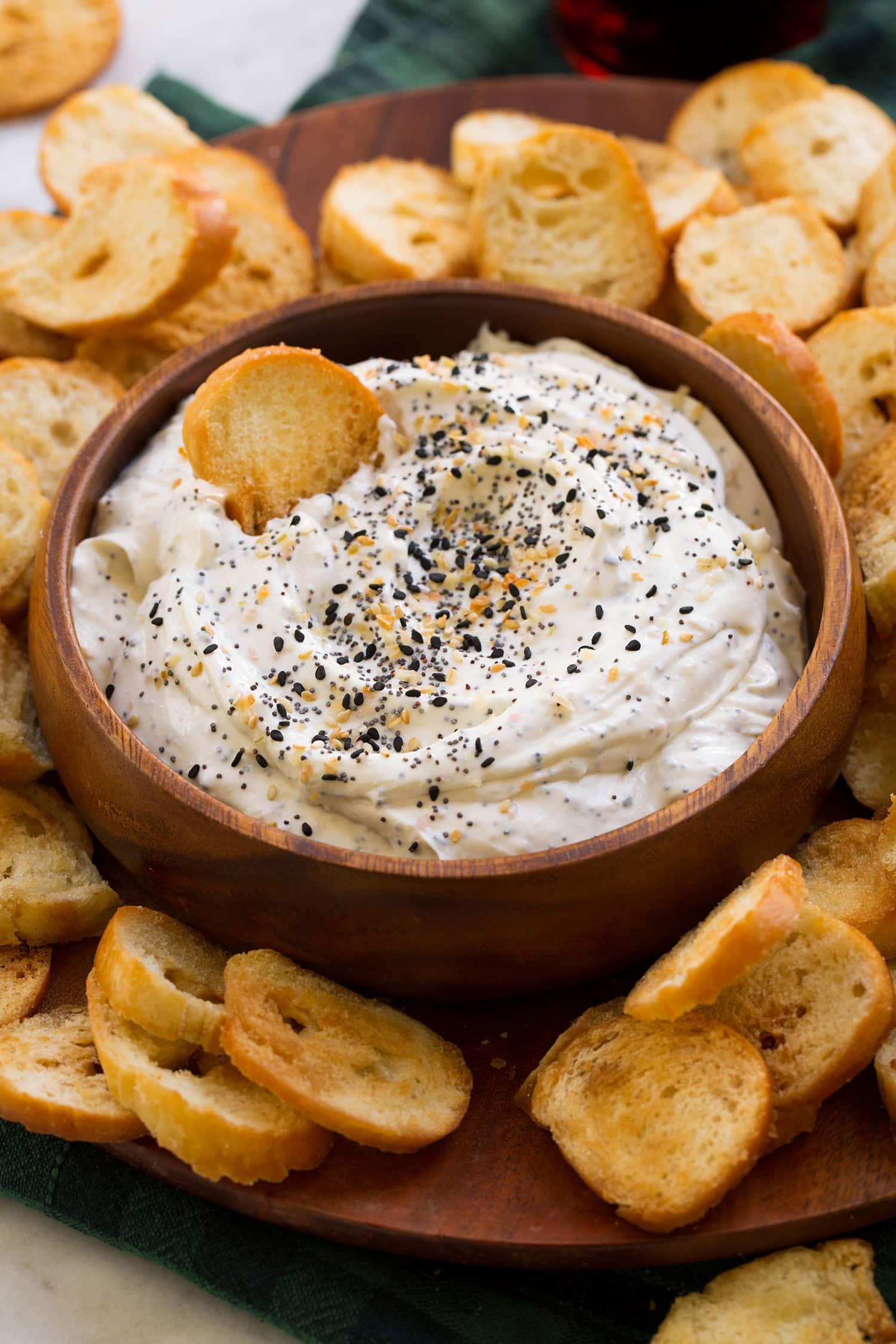 Everything Bagel Dip - Cooking Classy