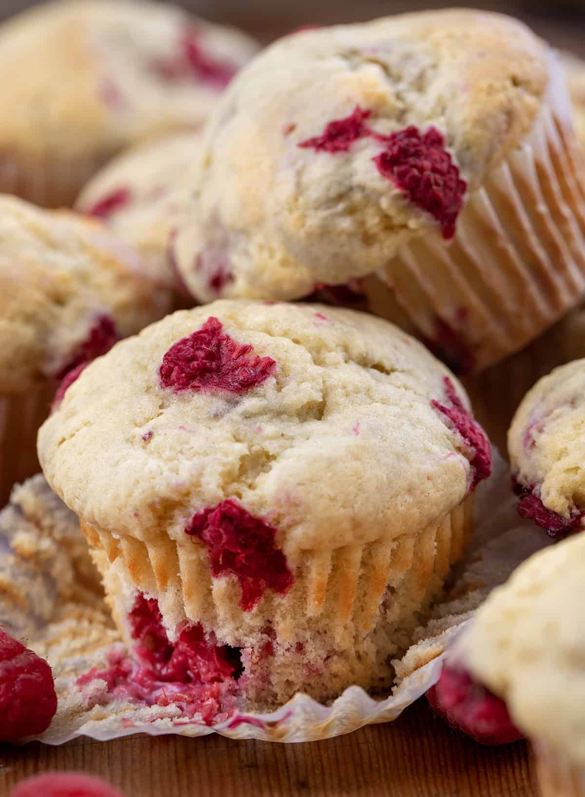 Raspberry Buttermilk Muffins