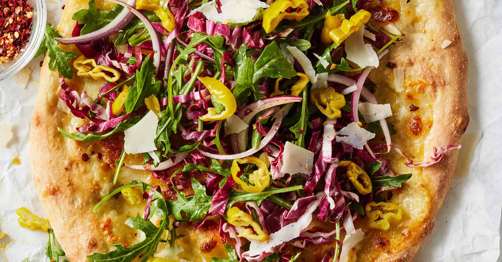 "Salad pizza" is the 30-minute dinner I