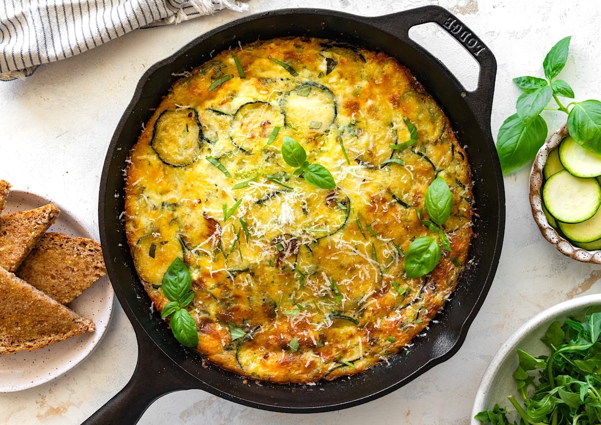 My Favorite Zucchini Frittata for Easy Summer Meals