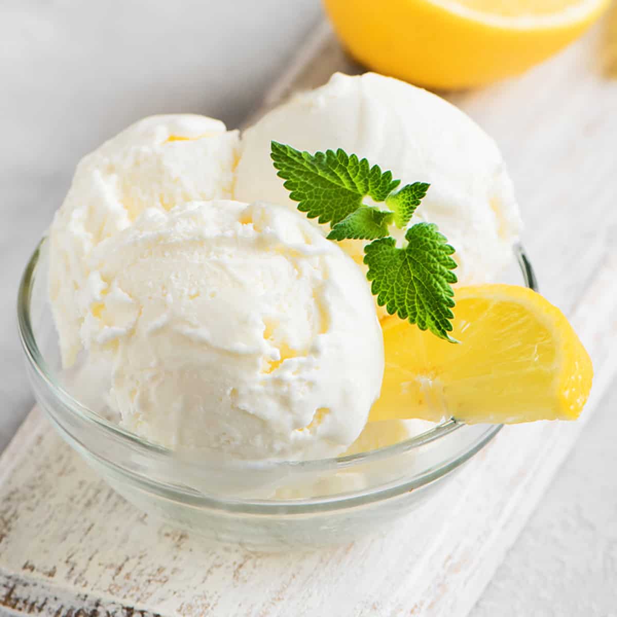 Lemon Ice Cream
