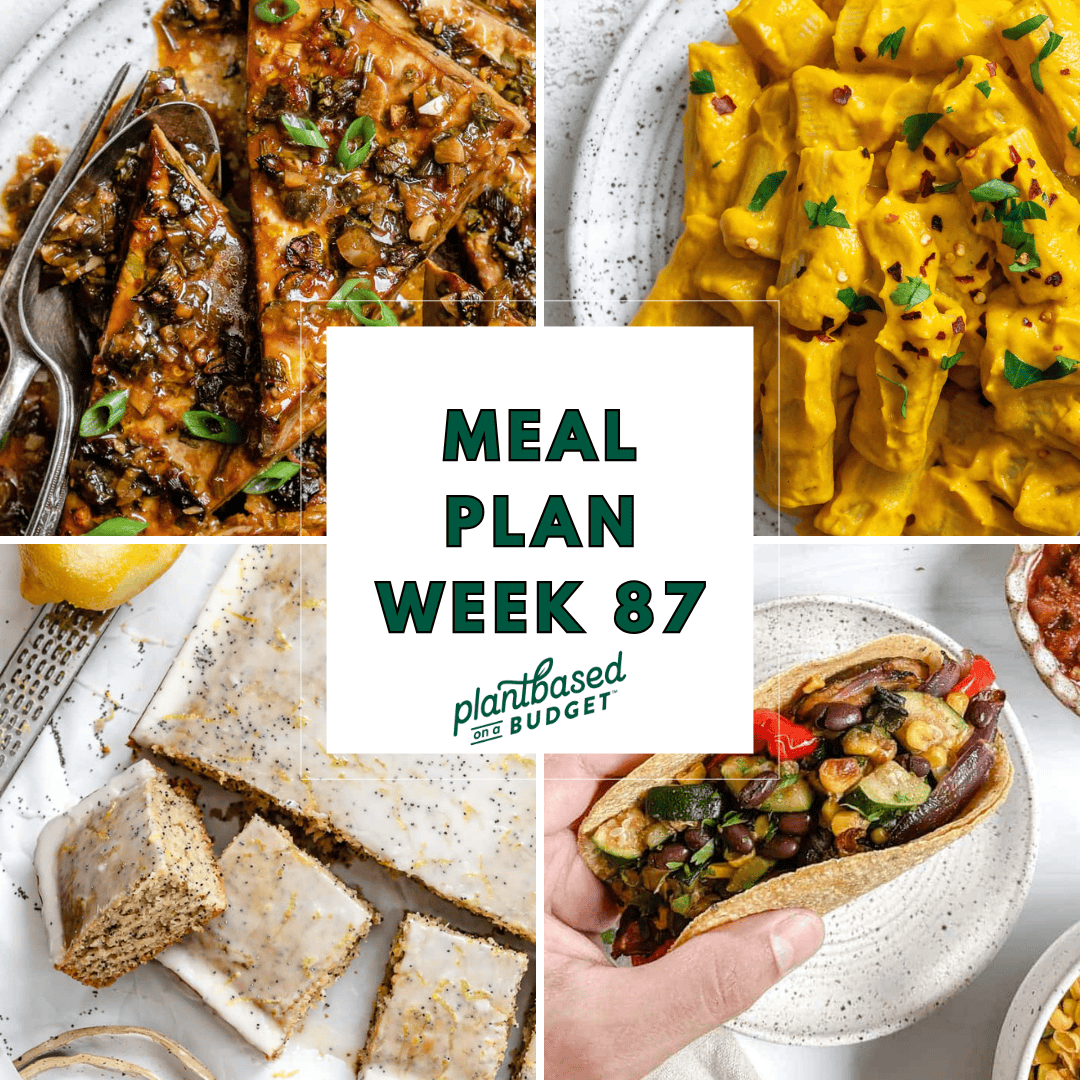 Week 87 Meal Plan