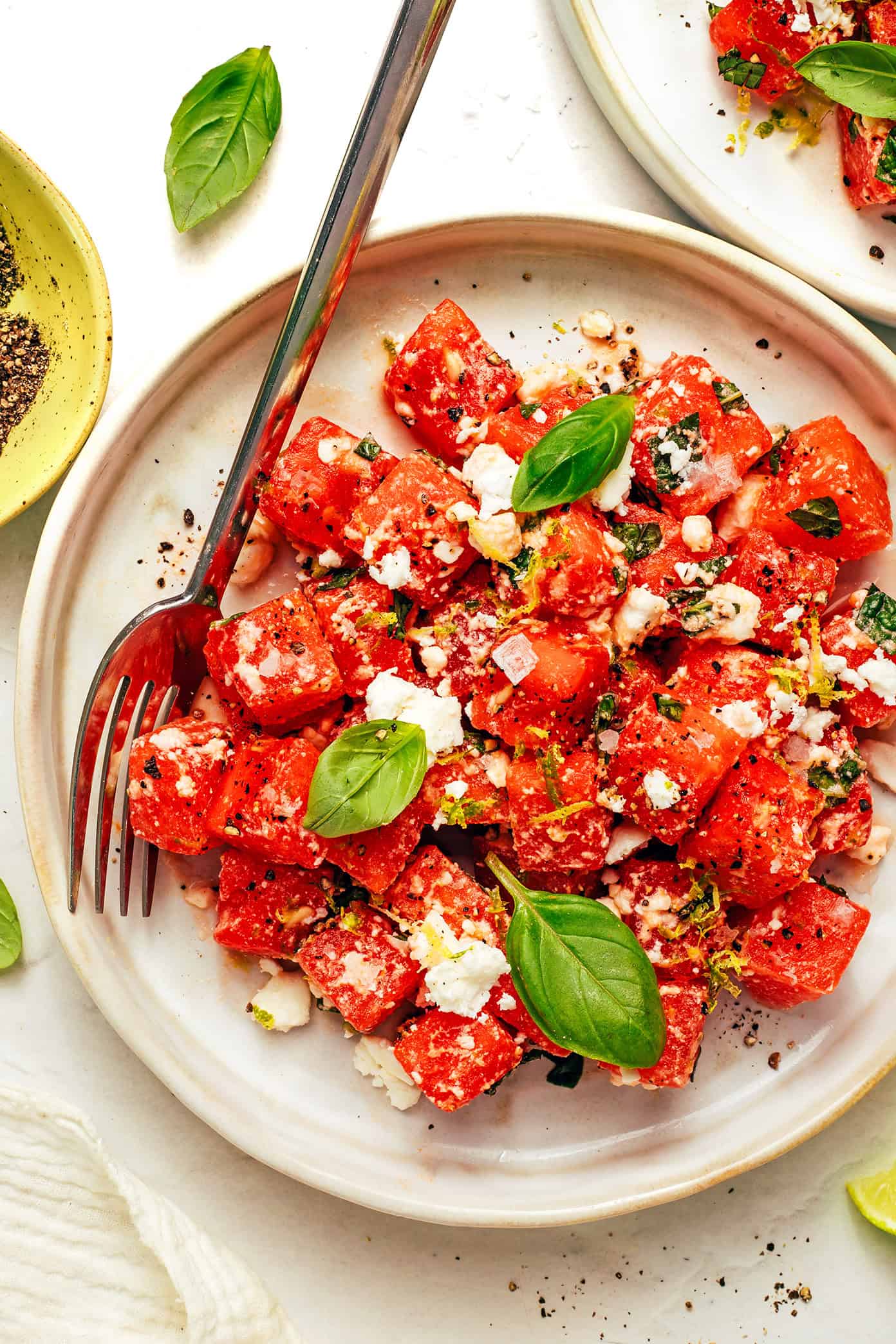 Everyone Will Ask You for This Watermelon Feta Salad Recipe!