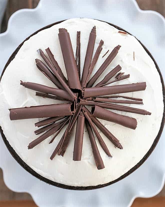 Triple Layer Chocolate Cake - A Chocoholic